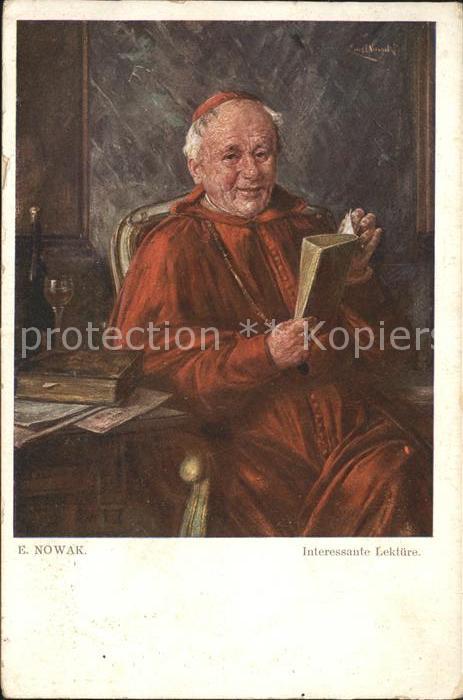 Verlag Galerie Wiener Kuenstler Nr. 822 E. Nowak Interessante Lektüre Bisch