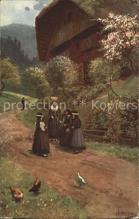 Hoffmann Heinrich Nach dem Kirchgang St. Georgen Nr. 176