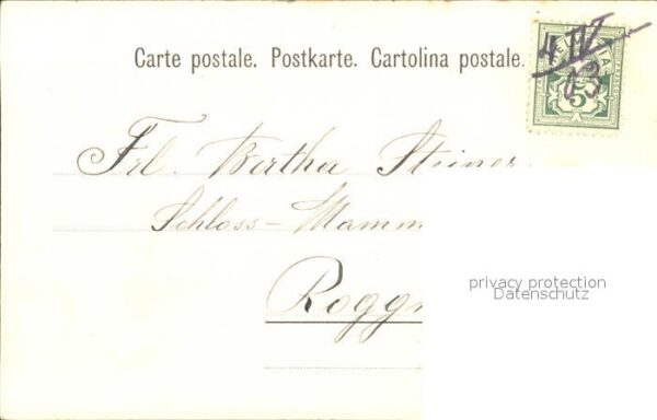 Doecker E. Haussegen Baby Wiege Gedicht Litho – Bild 2