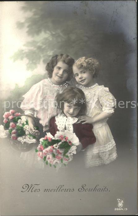 Foto RPH Nr. 2664/3 Kinder Rosen