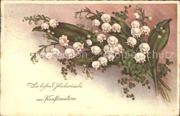 Maigloeckchen Glückwunsch Konfirmation