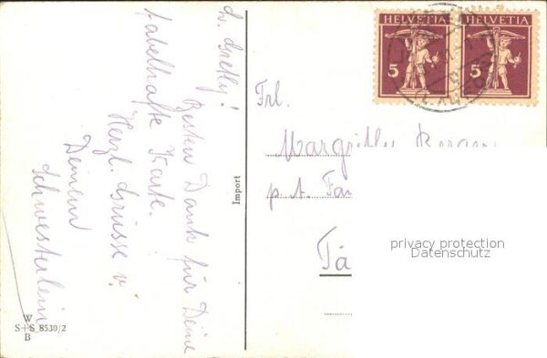 Verlag WS SB Nr. 8530/2 Hausmädchen Schaukelstuhl Zeitun – Bild 2