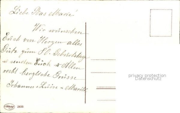 Geburtstag Enzian Alpenveilchen Schlüsselblumen Va – Bild 2