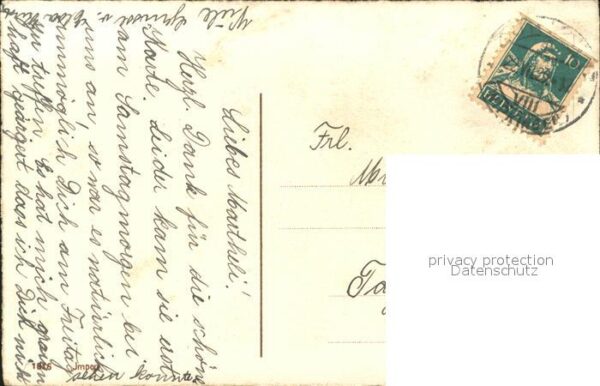 Blumen Veilchen Litho – Bild 2