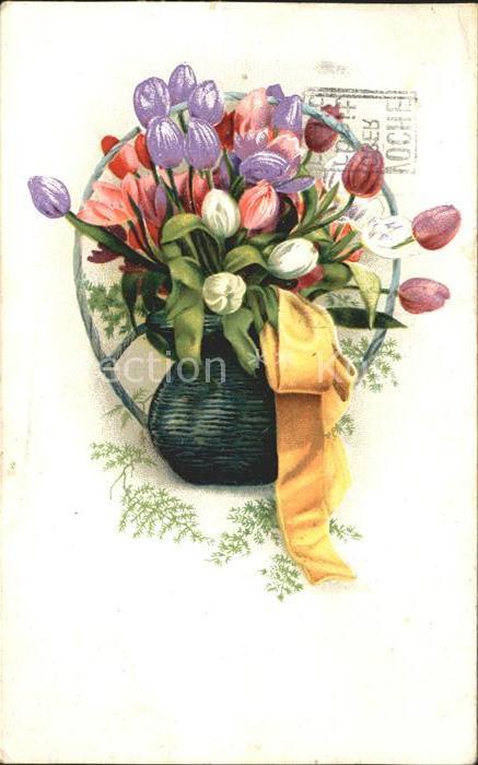 Blumen Tulpen Litho
