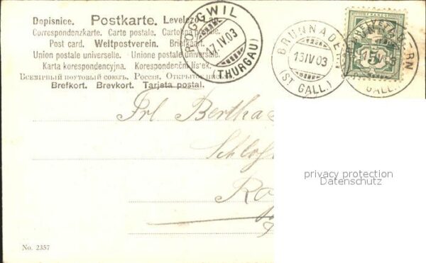 Paare Foto E. Ernst Nr. 2357 – Bild 2