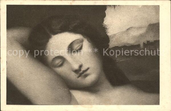 Verlag Ackermann Kuenstlerpostkarte Nr. 2740 Giorgione Venus