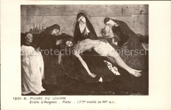 Jesus Christus Christentum Pieta Ecole d_Avignon