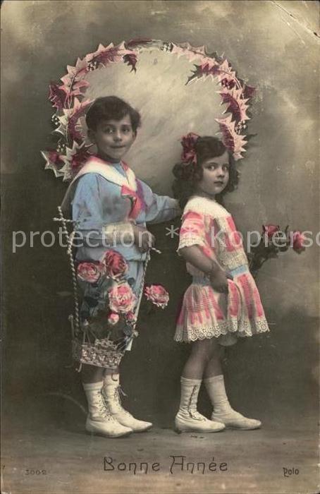Kinder Child Enfants Rosen Foto-Rolo-Nr. 3002