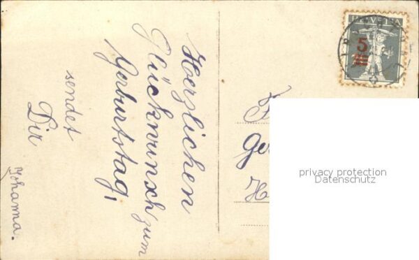Foto Amag Nr. 62454/2 Neujahr Frau – Bild 2