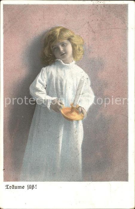 Kinder Child Enfants Kerze Nachthemd