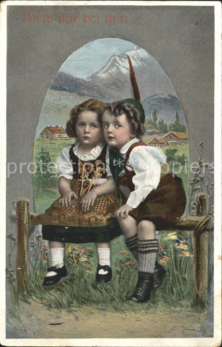 Kinder Child Enfants Trachten Schweiz