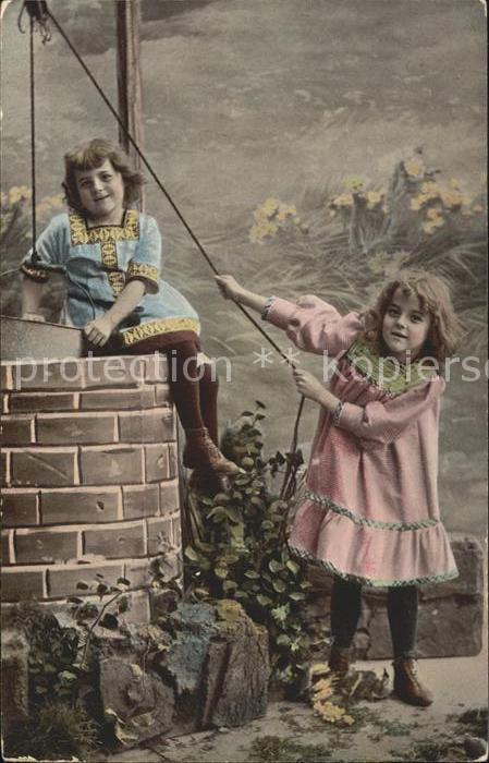 Kinder Child Enfants Brunnen