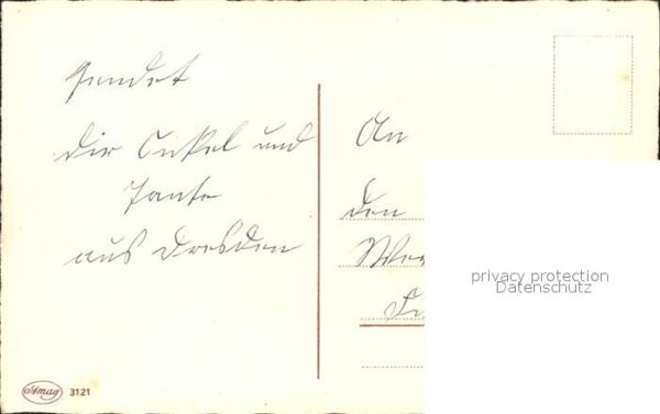 Konfirmation Veilchen Maiglöckchen Kreuz Litho – Bild 2