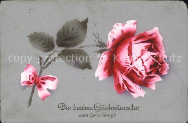 Rosen Geburtstag Schleife