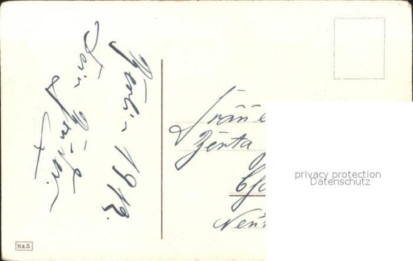 Pfingsten Pentecost Pentecote Herbst-Anemonen Litho – Bild 2