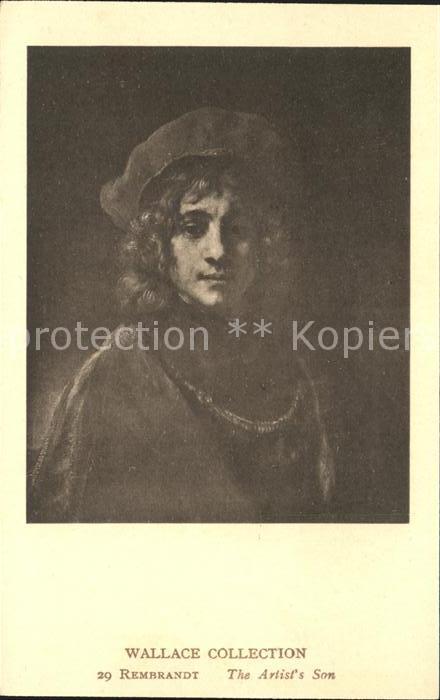 Rembrandt The Artist's Son Wallace Collection