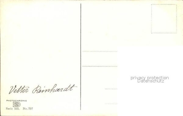 Verlag Photochromie Nr. 757 Serie 505 Alpen-Kuhschelle Trollblu – Bild 2