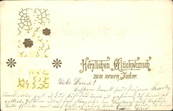 Neujahr Edelweiss
