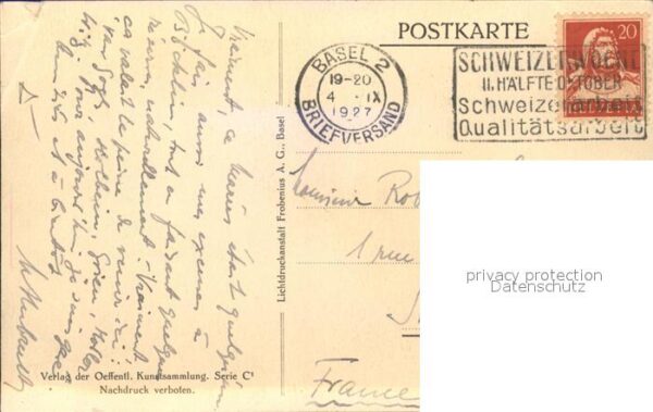 Kuenstlerkarte Hans von Marees Selbstbildnis 1873 – Bild 2