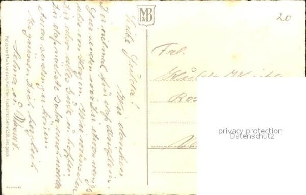 Geburtstag Flieder Vase Litho Verlag-Meissner-und- – Bild 2