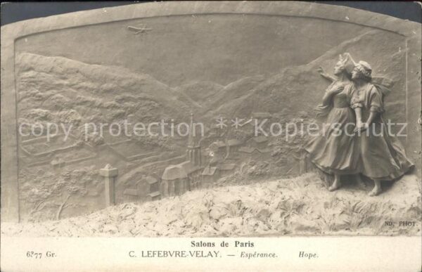 Verlag Salon de Paris Nr. 6377 C. Lefebvre-Velay Esperance