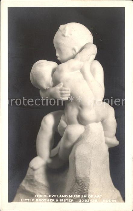 Skulpturen Little Brother and Sister Cleveland Mus