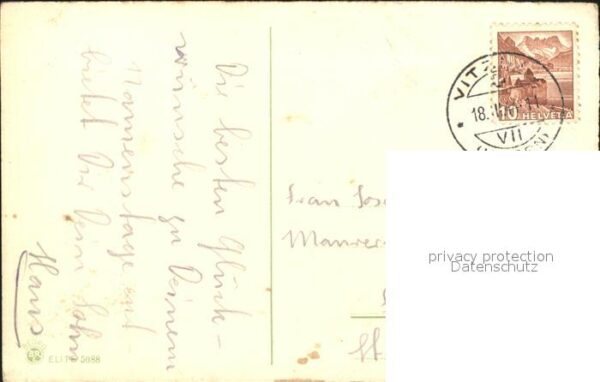 Namenstag Namenskarte Malven – Bild 2