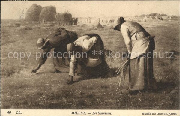 Landwirtschaft Jean-Francois Millet Les Glaneuses Nr.