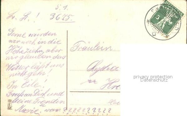 Rosen Spruch Litho – Bild 2