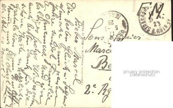 Verlag NOX Nr. 645 Neujahr Haus Schnee – Bild 2