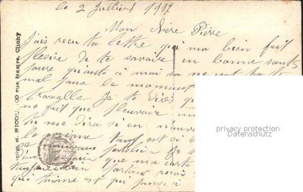 Verlag Mug Nr. 760 Une Pensee Bäume Natur – Bild 2