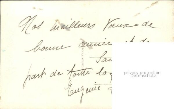 Verlag NOX Nr. 627 Neujahr Haus Brücke – Bild 2