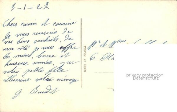 Verlag SOL Nr. 3138 Neujahr Häuser Fluss Schnee – Bild 2