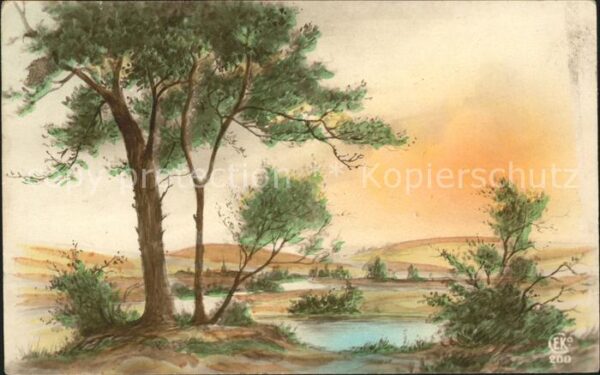 Verlag CEKO Nr. 200 Bäume Fluss Natur