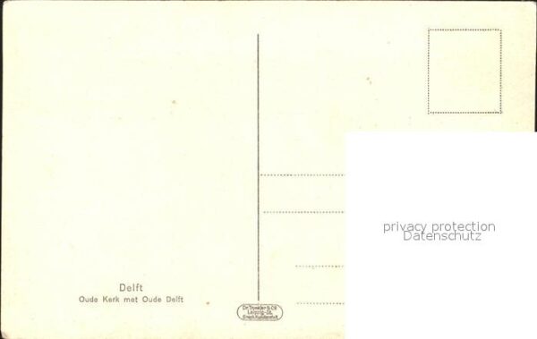 Delft Oude Kerk met Oude Delft – Bild 2
