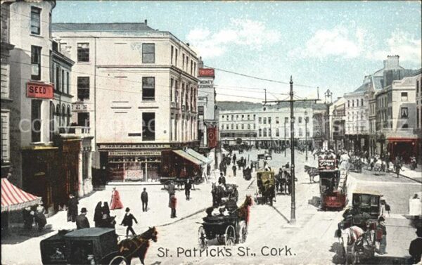 Cork St Patricks Street Pferdekutsche