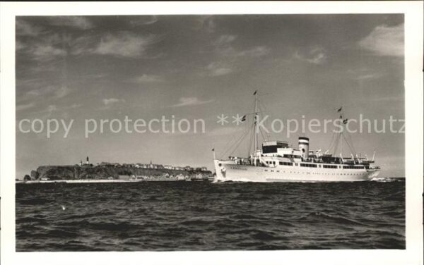 Dampfer Oceanliner M.S. Königin Luise Helgoland