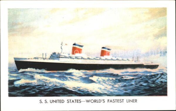 Dampfer Oceanliner S.S. United States
