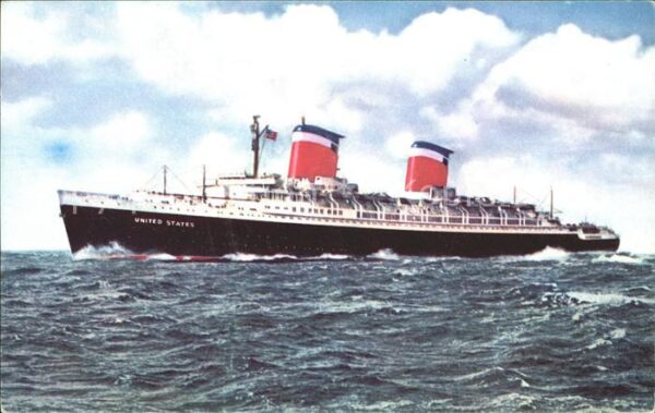 Dampfer Oceanliner S.S. United States