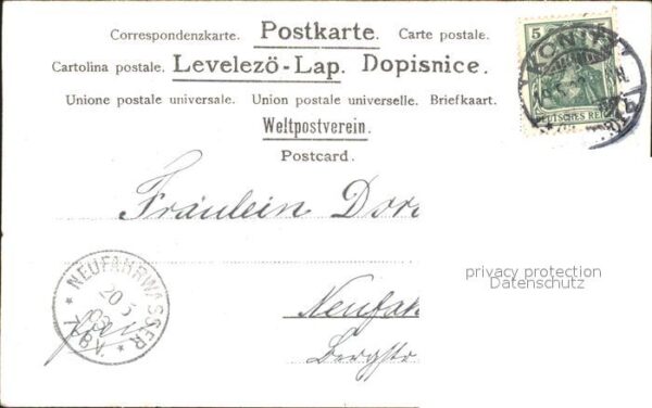 Kleeblatt Cloverleaf Trebol Trefle Rübe Litho – Bild 2