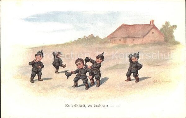 Kindersoldaten Es kribbelt es krabbelt Juckreiz