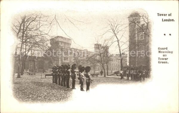 Leibgarde Wache Guard Mounting Tower Green Tower of Lon