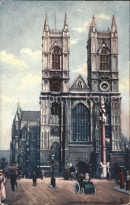 Verlag Tucks Oilette Nr. 7924 Westminster Abbey London