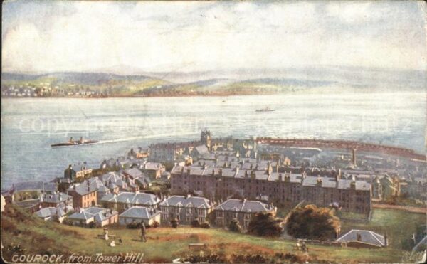 Verlag Tucks Oilette Nr. 7879 Gourock