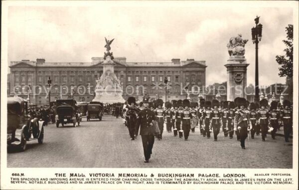 Leibgarde Wache Guards Band The Mall Victoria Memorial