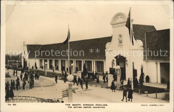 Exhibition British Empire 1924 South African Pavilion
