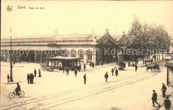 Bahnhof Gand Gare du Sud Fahrrad