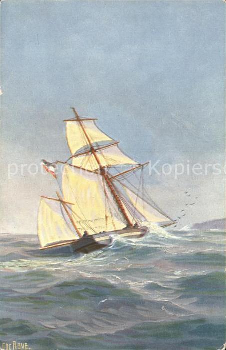 Segelschiffe Deutsches Sloop Chr. Rave Marine-Galeri
