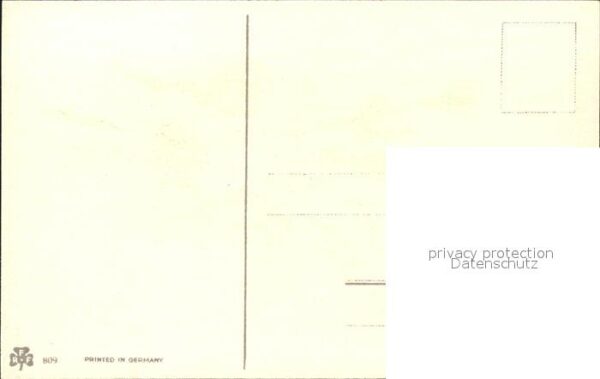 Ostern Easter Paques Veilchen Weidenkätzchen Litho – Bild 2